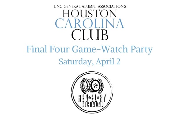 Final Four Game-Watch PartySaturday, April 2