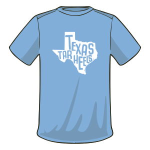 New Texas Tar Heels T-shirts!